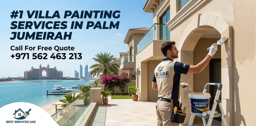 #1 Villa Painting Services In Palm Jumeirah | Call For Free Quote +971562463213