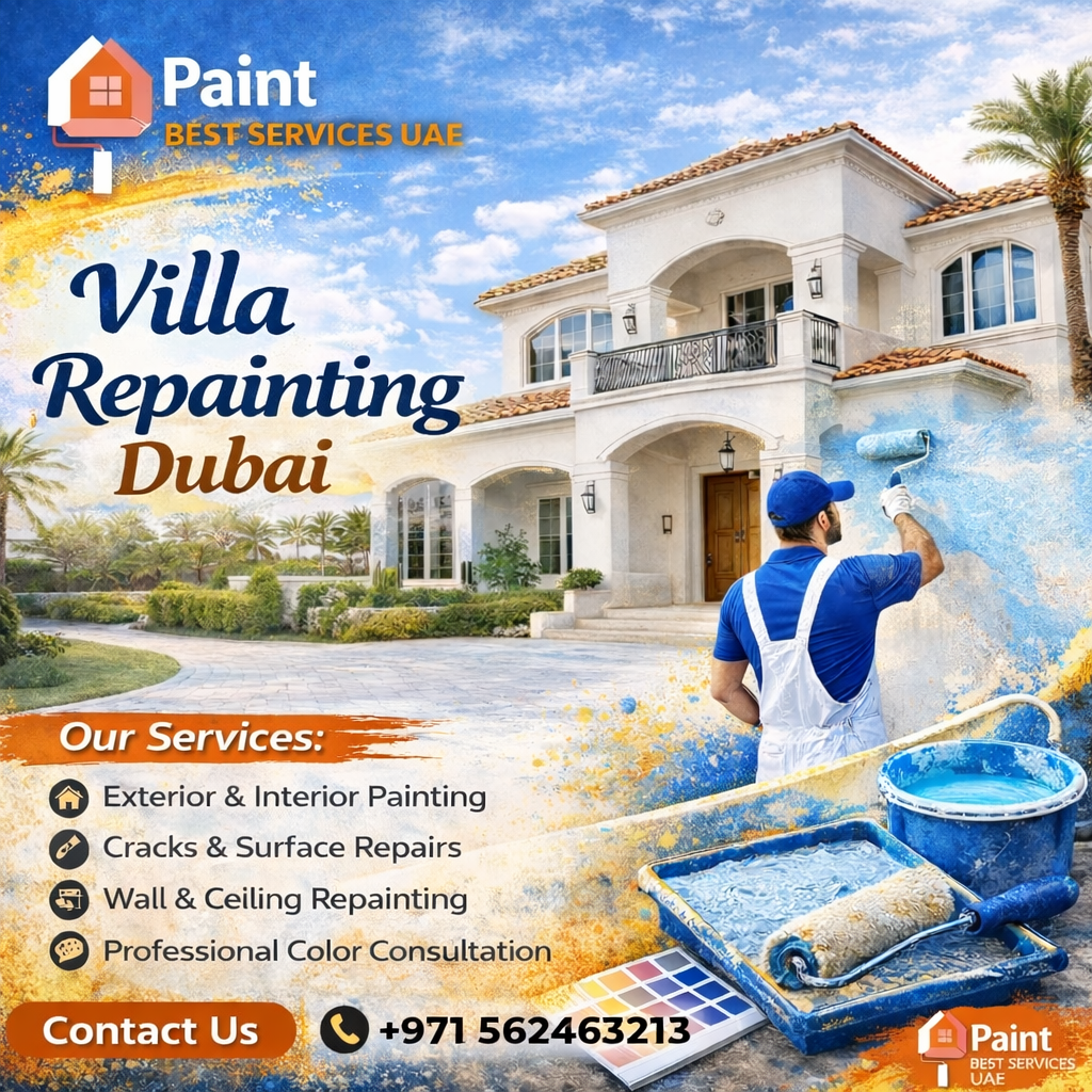Villa repainting Dubai