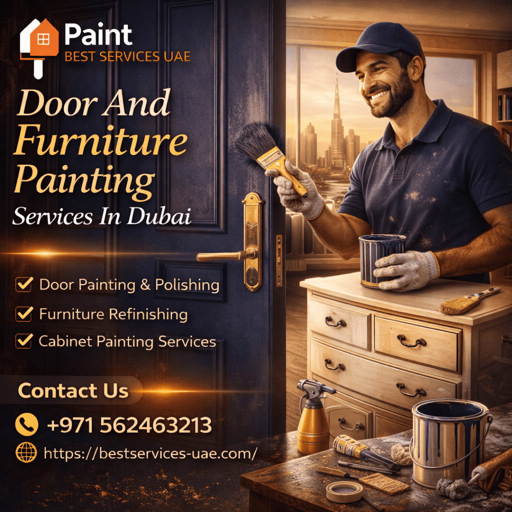 Door And Furniture Painting Services In Dubai